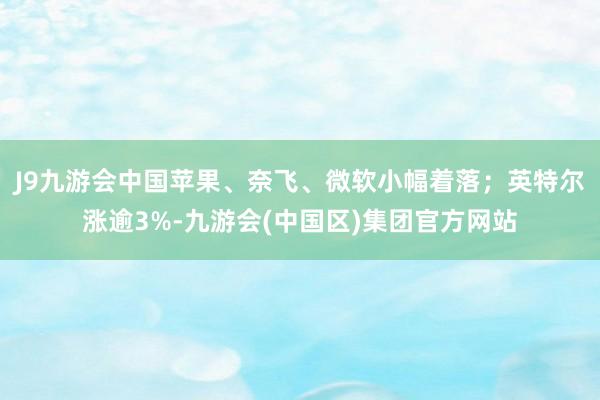 J9九游会中国苹果、奈飞、微软小幅着落；英特尔涨逾3%-九游会(中国区)集团官方网站